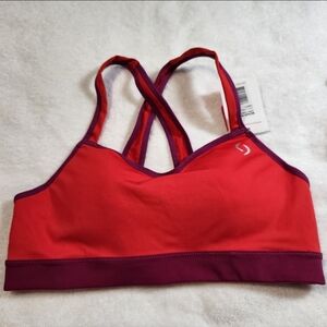 Moving Comfort Sports Bra by Brooks Uprise Crossback Ember M (34 AB - 36A)